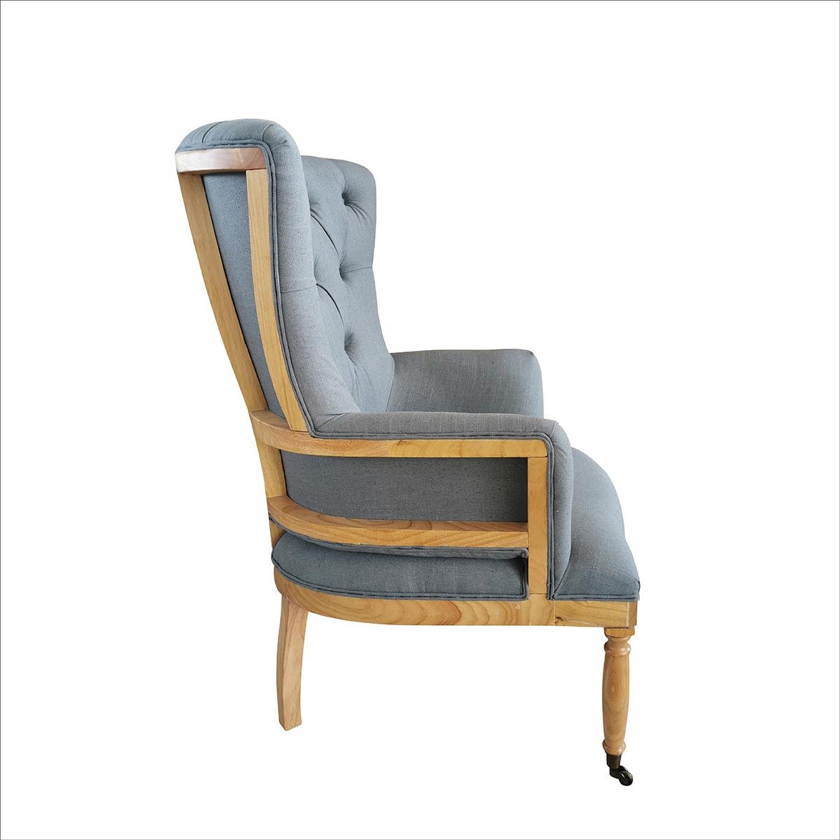 Sillón Winston Crepúsculo Azul Vintage Home