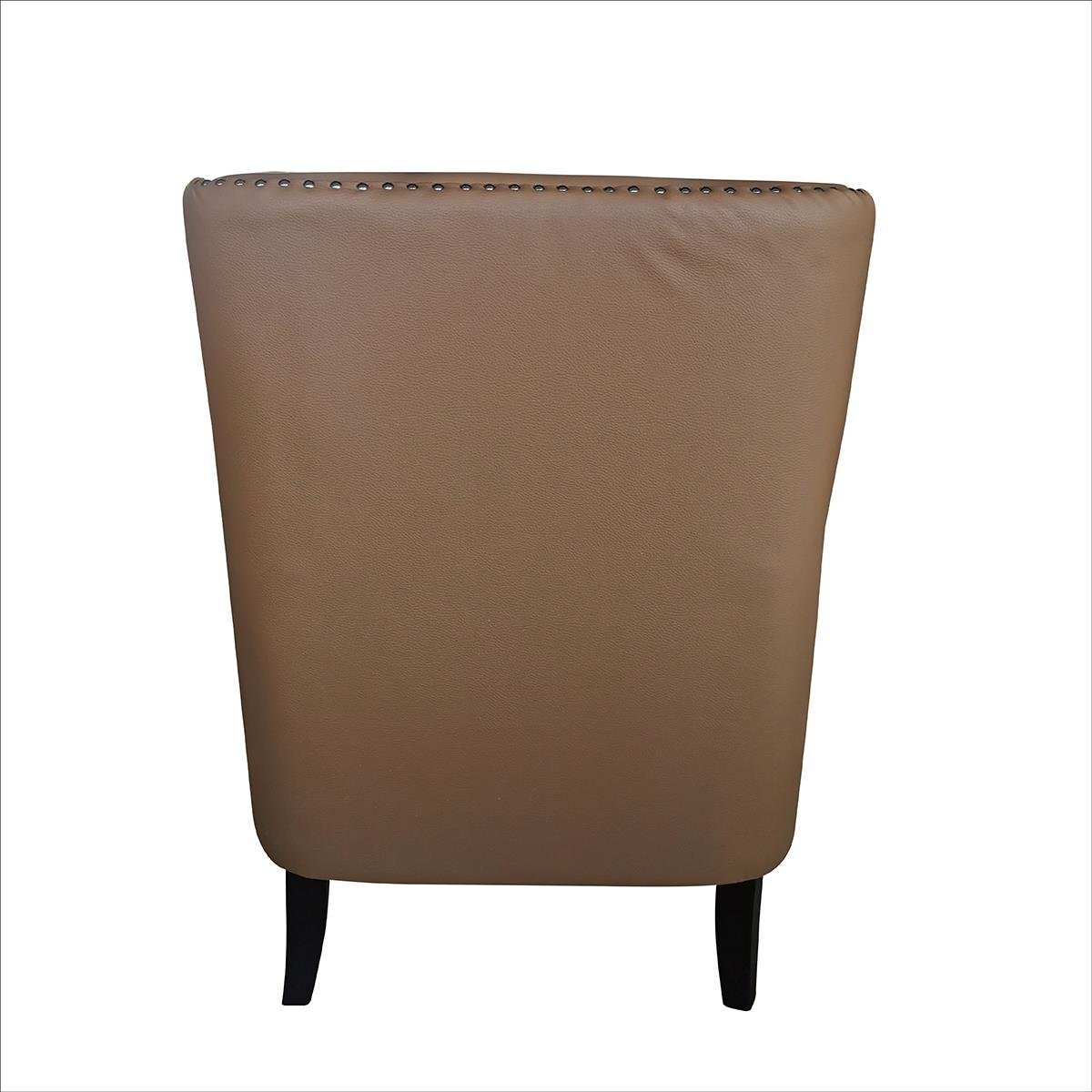 Sillón Allison Cuero Sintético Vintage Home