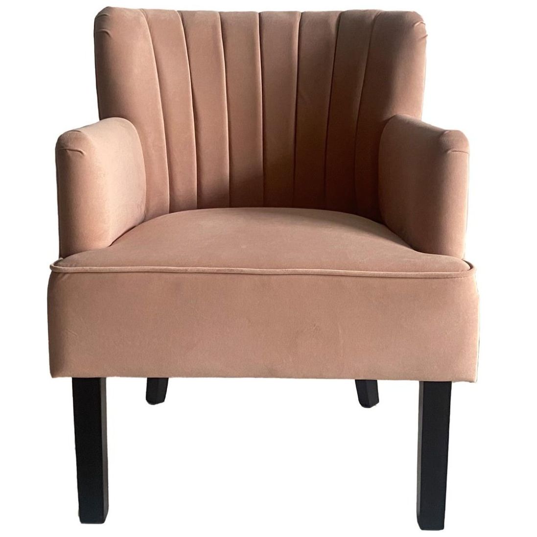 Sillón Enzo Velvet Taupe Vintage Home