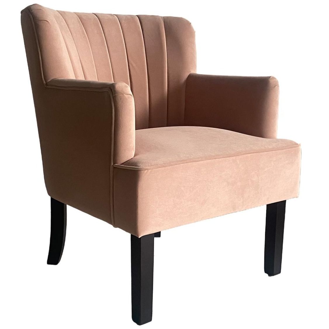 Sillón Enzo Velvet Taupe Vintage Home