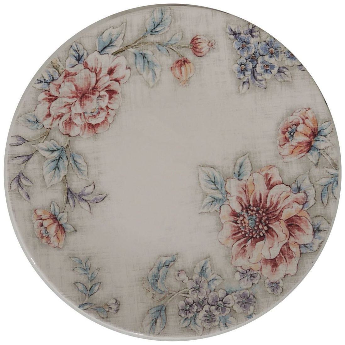 Plato Extendido Lavanda Blush Floral Vintage Home