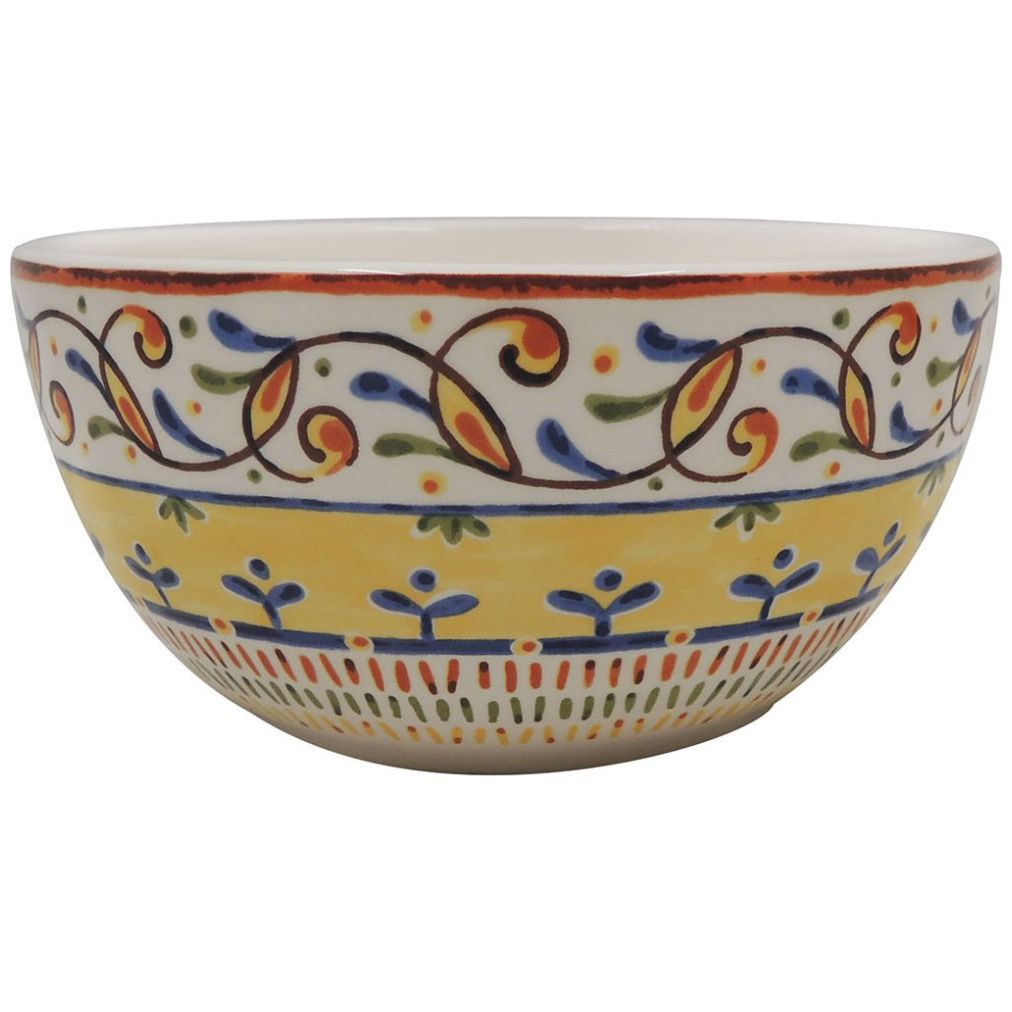 Bowl Amarillo Tribal Vintage Home