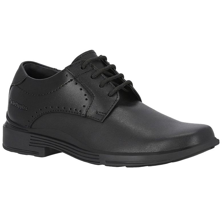 Tenis Bota Escolar 18-24 Negro para Niño Hush Puppies