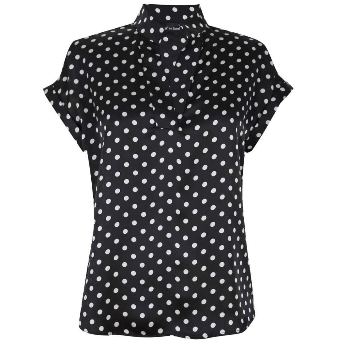 Blusa Estampado Dots para Mujer Petite Just By Basel