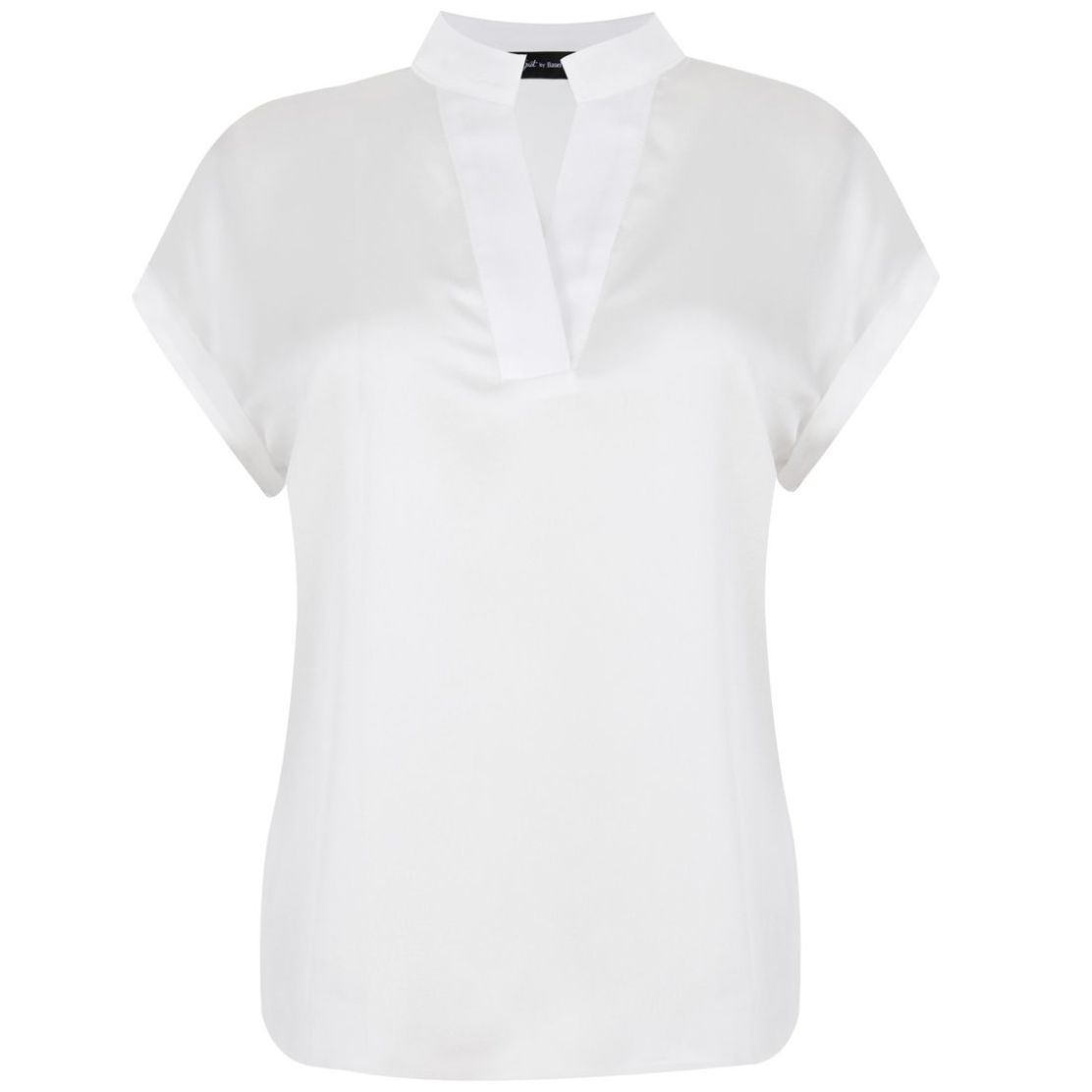 Blusa con Escote en V para Mujer Petite Just By Basel