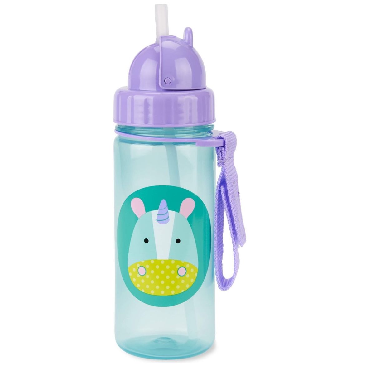 Botella con Popote Unicornio Skip Hop