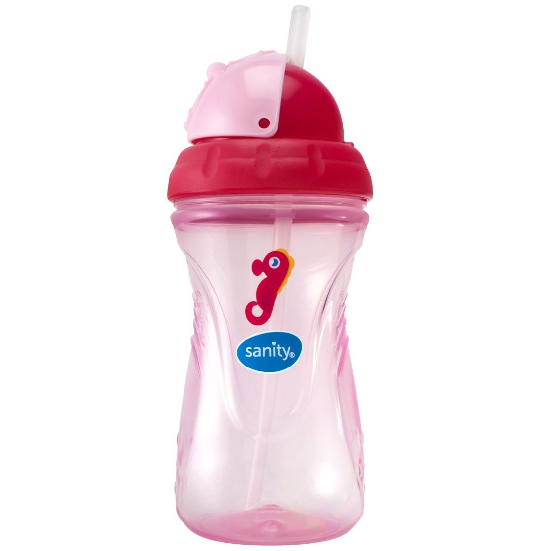 Vaso Entrenador con Popote Niña 250 Ml Sanity