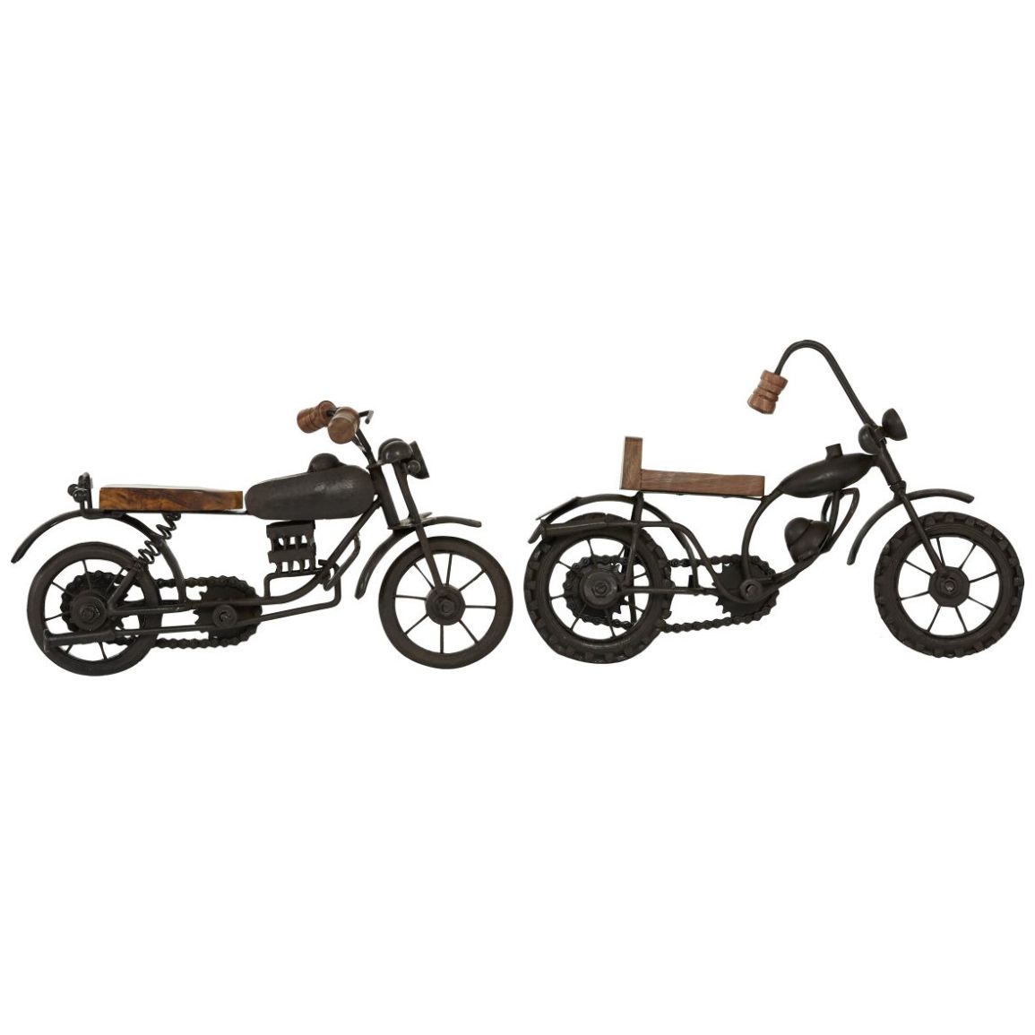 Figura Motocicleta Hierro 20 Cm