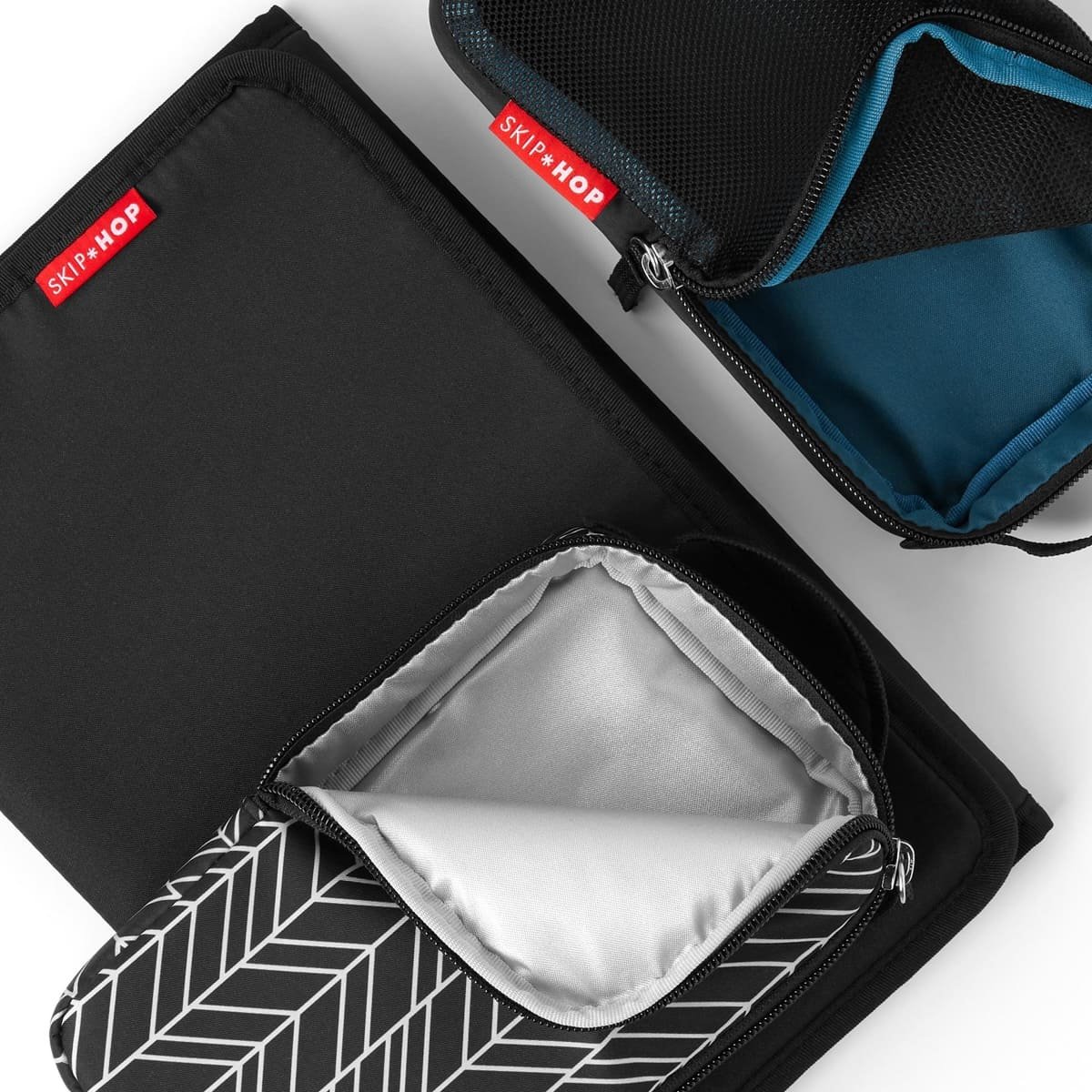 Mochila Pañalera Skiphop Forma Negra