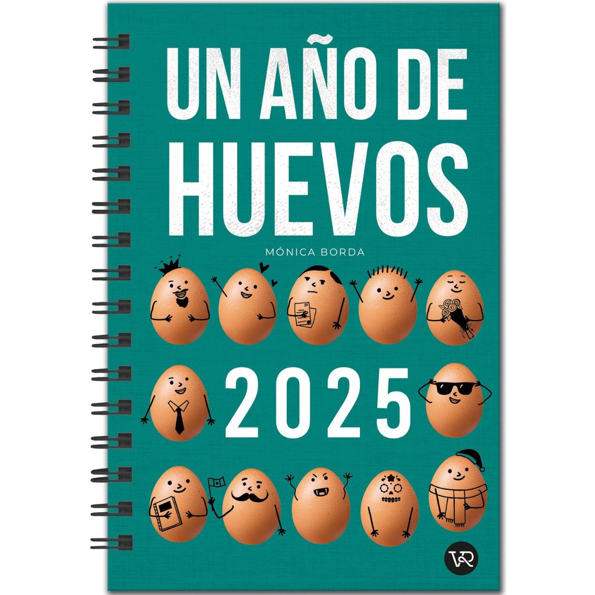 Agenda un Año de Huevos 2025 Vr Editoras