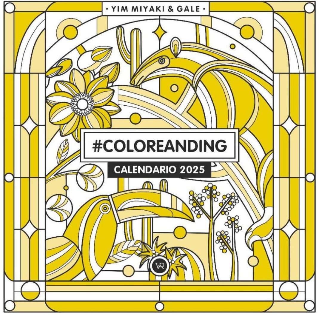 Calendario 2025 Coloreanding Vr Editoras