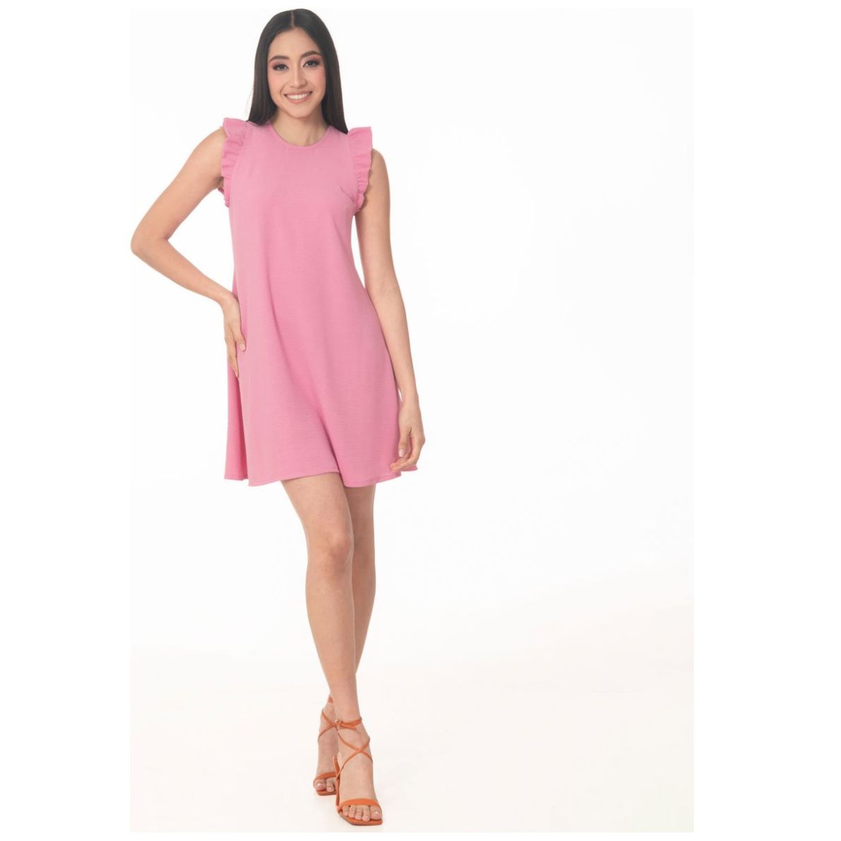 Vestido Liso Corto para Mujer Sbh By Sarah Bustani