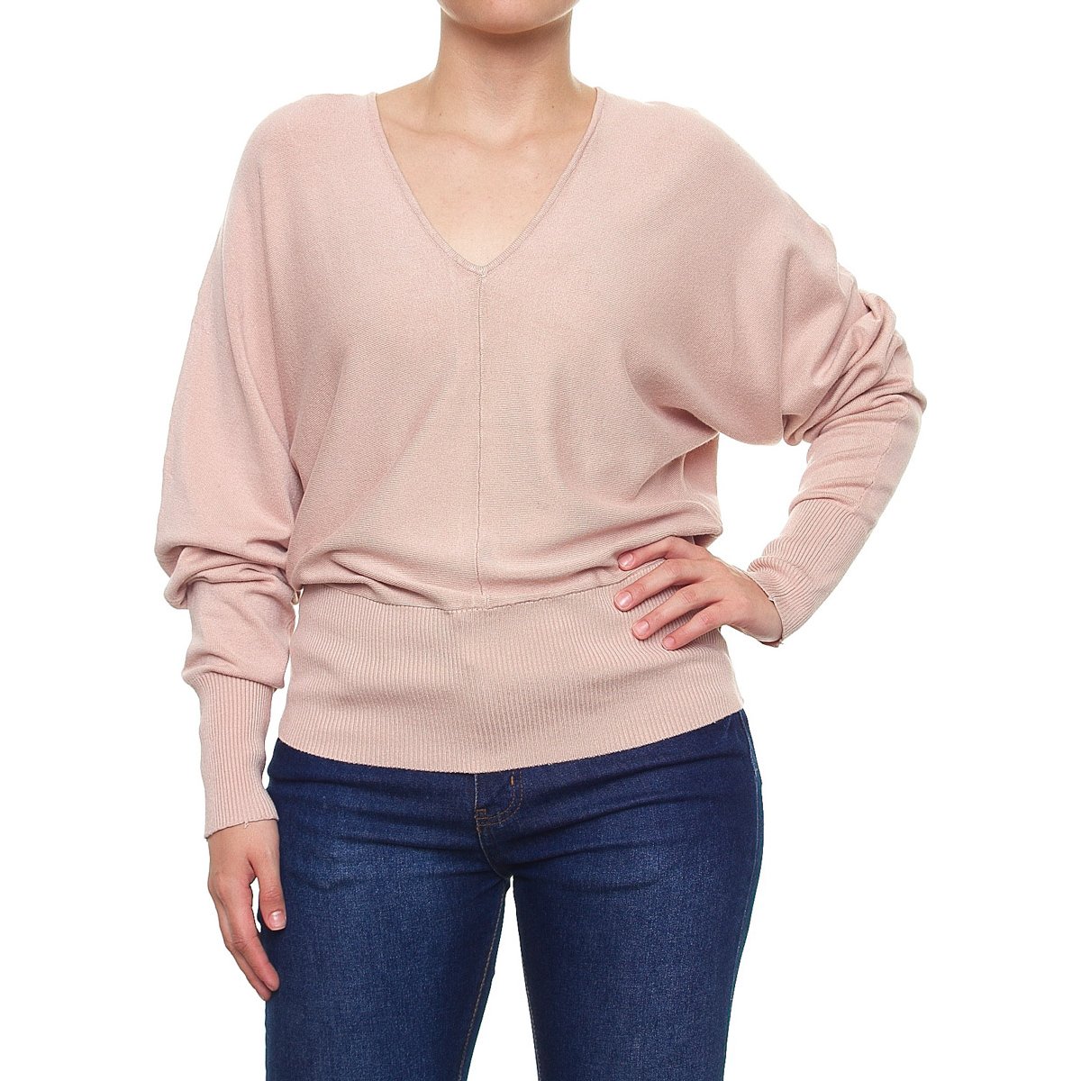 Suéter Escote en V para Dama Lifestyler