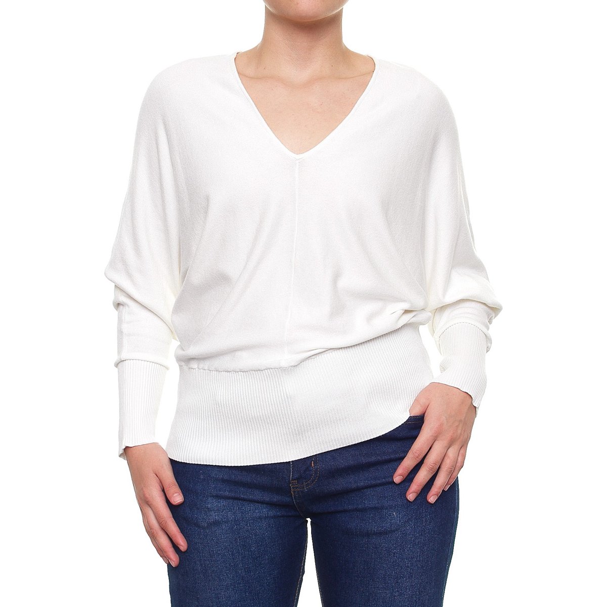 Suéter Escote en V para Dama Lifestyler