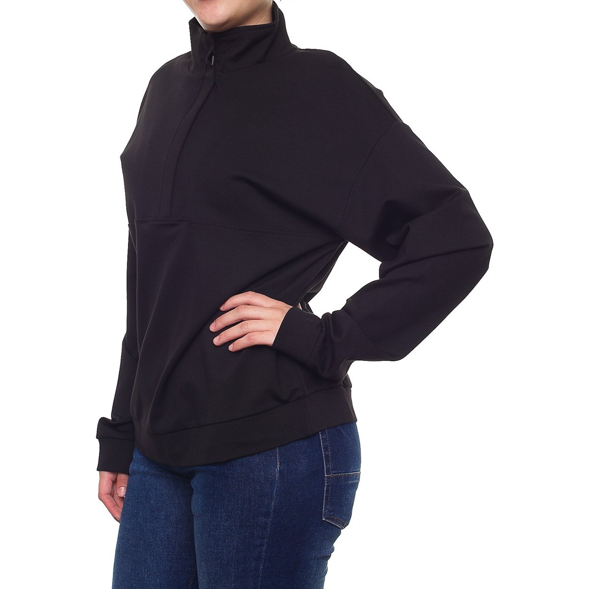 Sudadera Medio Cierre para Dama Lifestyler