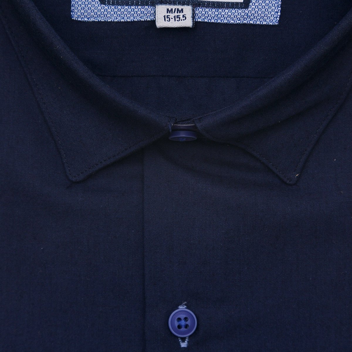 Camisa Azul Marino para Hombre Michel Blanc