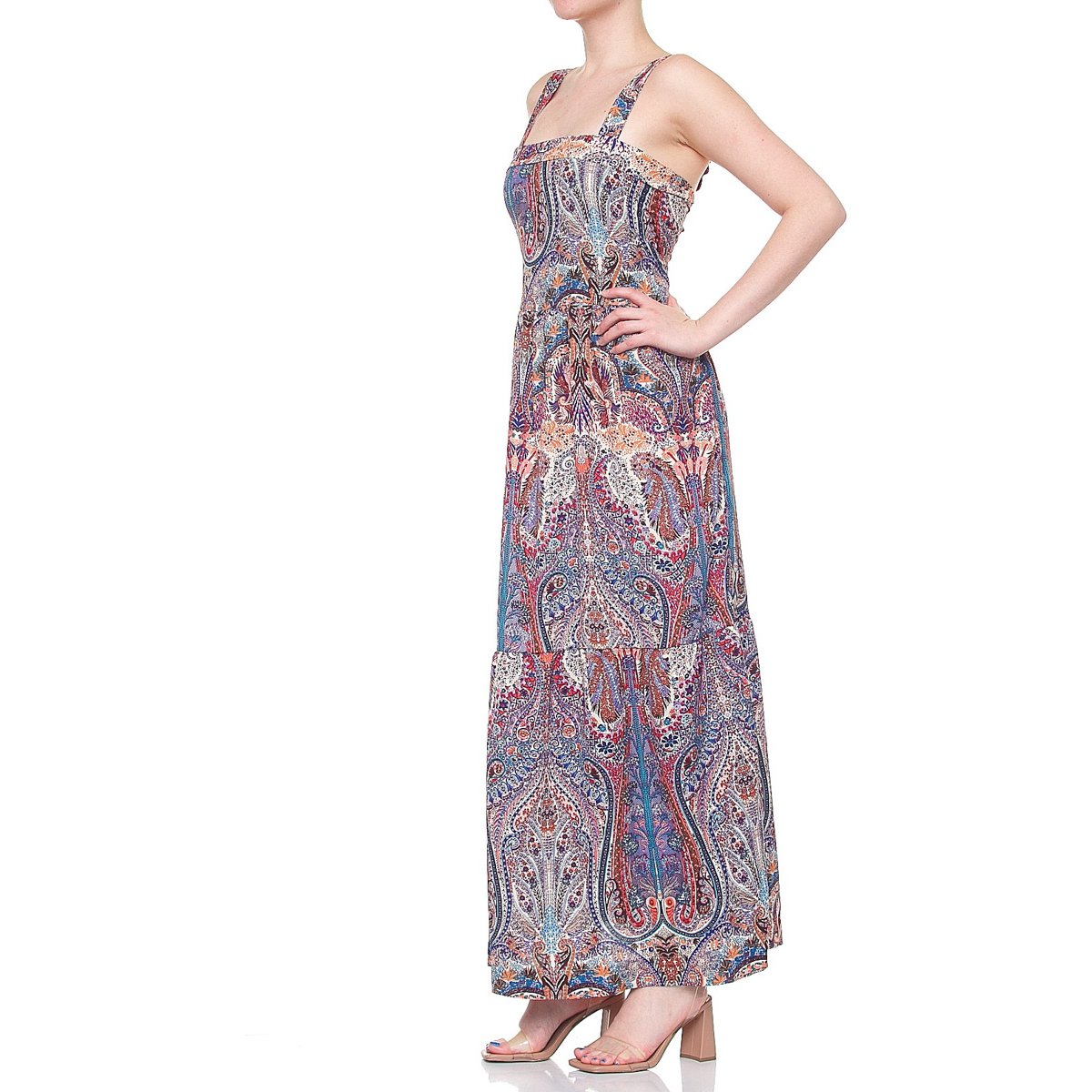 Vestido Largo Tirantes para Dama Dex