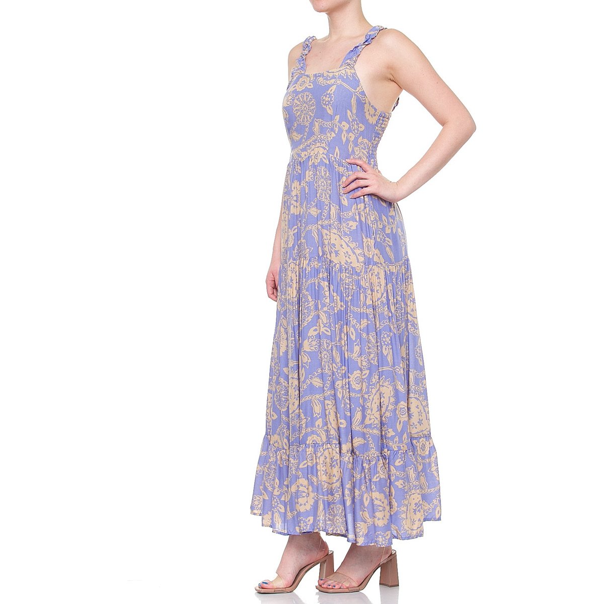 Vestido Largo Tirantes para Dama Dex