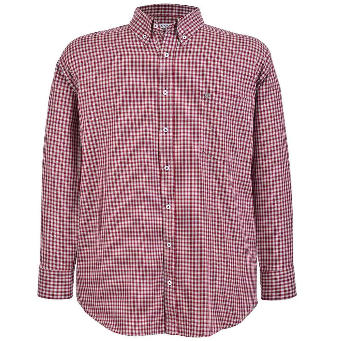 Camisa Diseño a Cuadros  para Hombre Plus Cavalatti