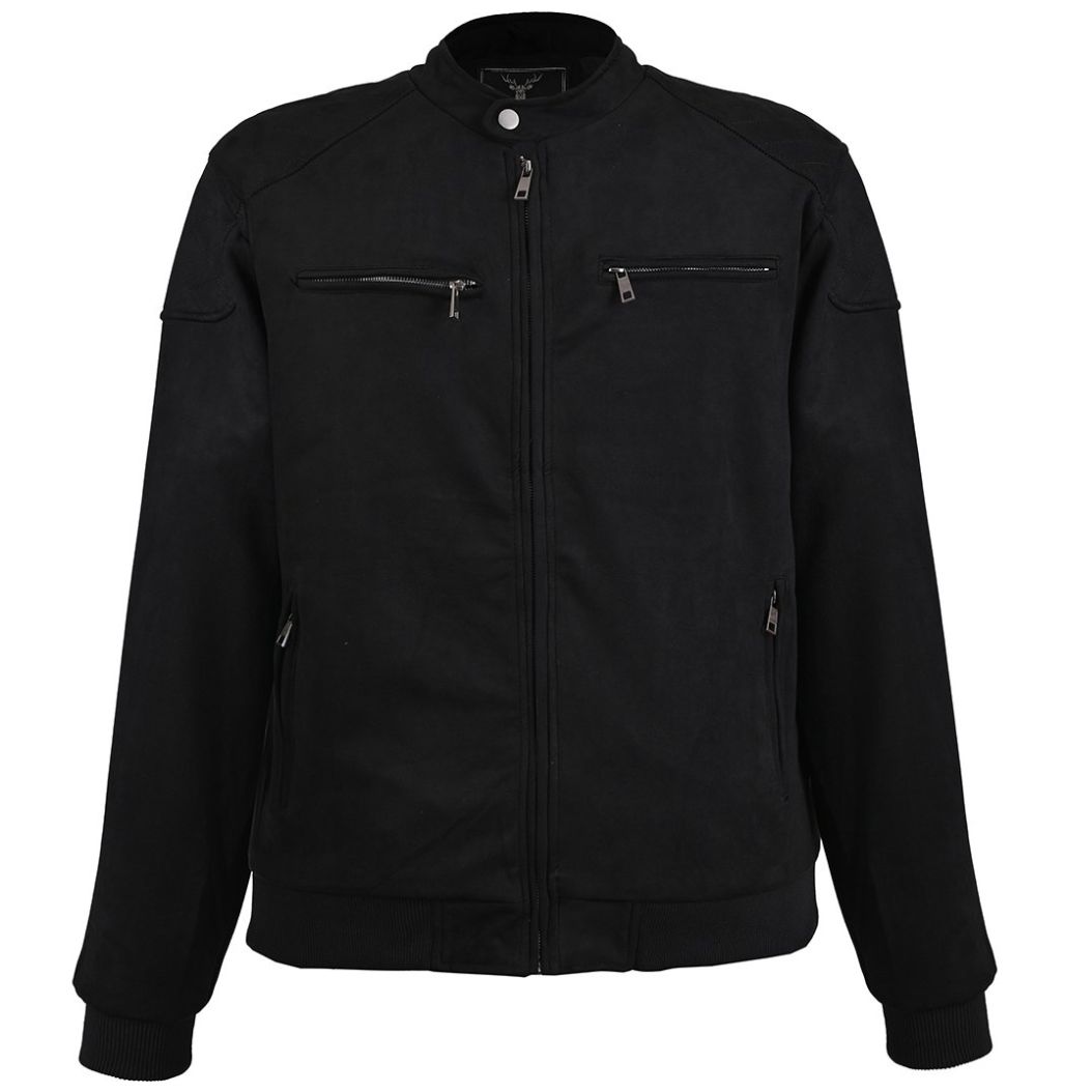 Chamarra Bomber Gamuza para Hombre Plus Giovanni Gali