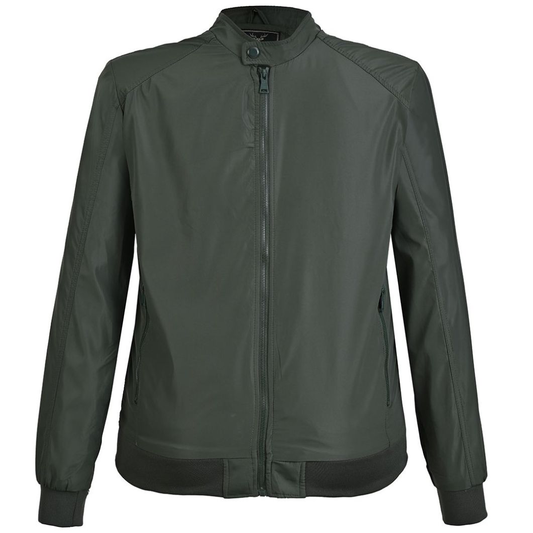 Chamarra Bomber Gamuza para Hombre Plus Giovanni Gali