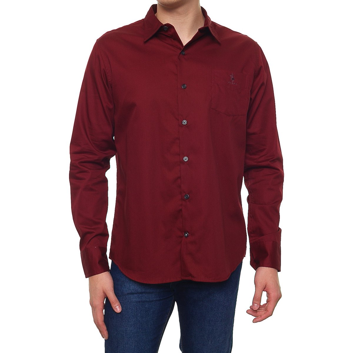 Camisa Manga Larga para Hombre Polo Club