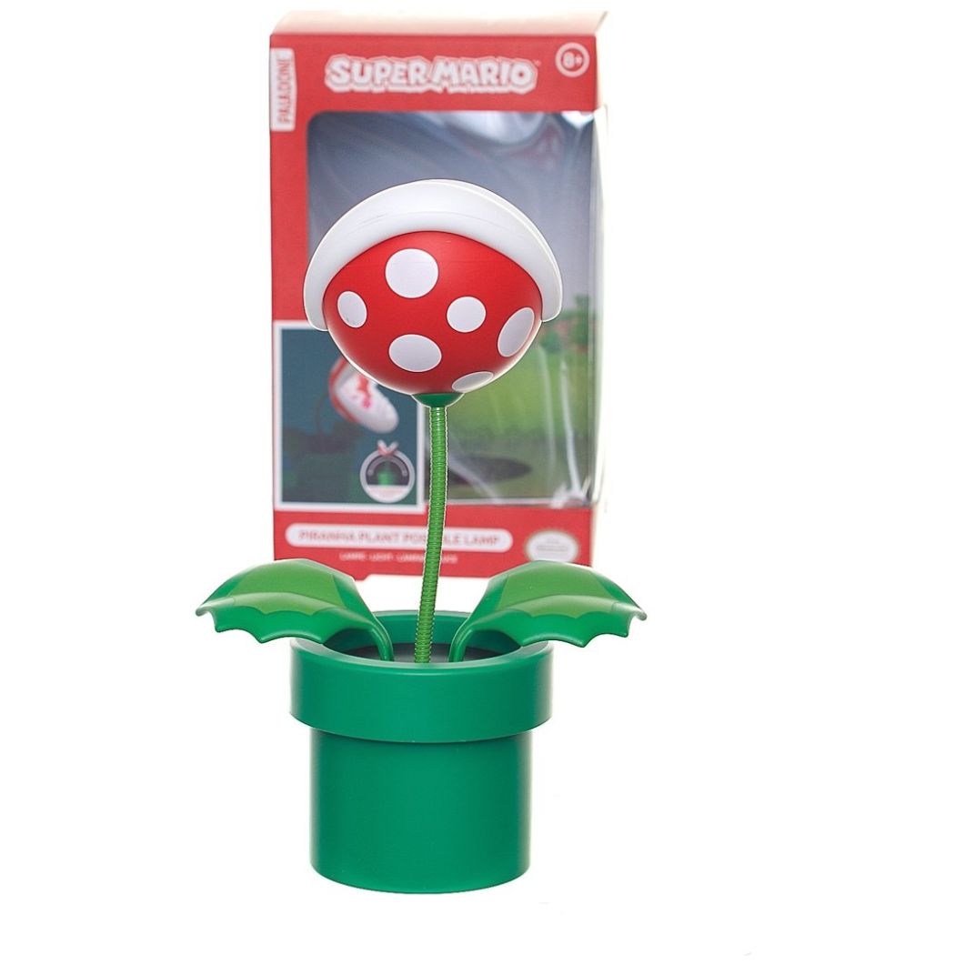 Mini Piranha Plant Posable Lamp V2 Super Mario