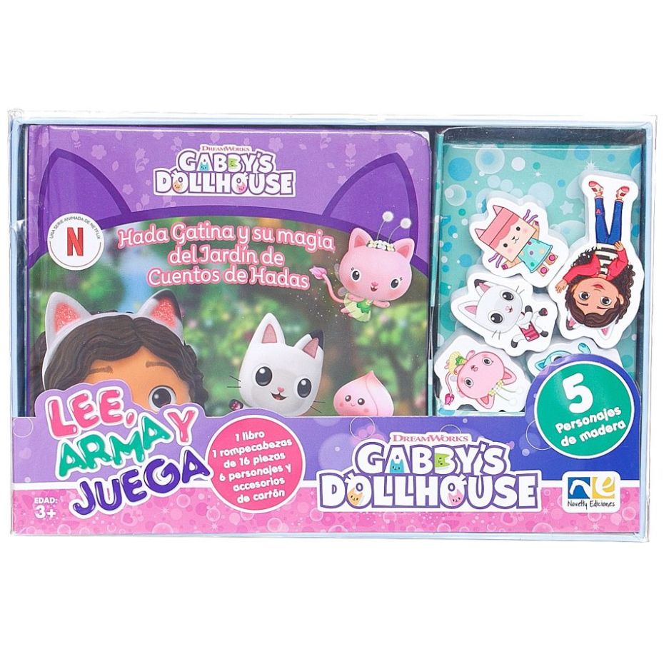 Libro con Escenario Gabby´s Dollhouse Novelty