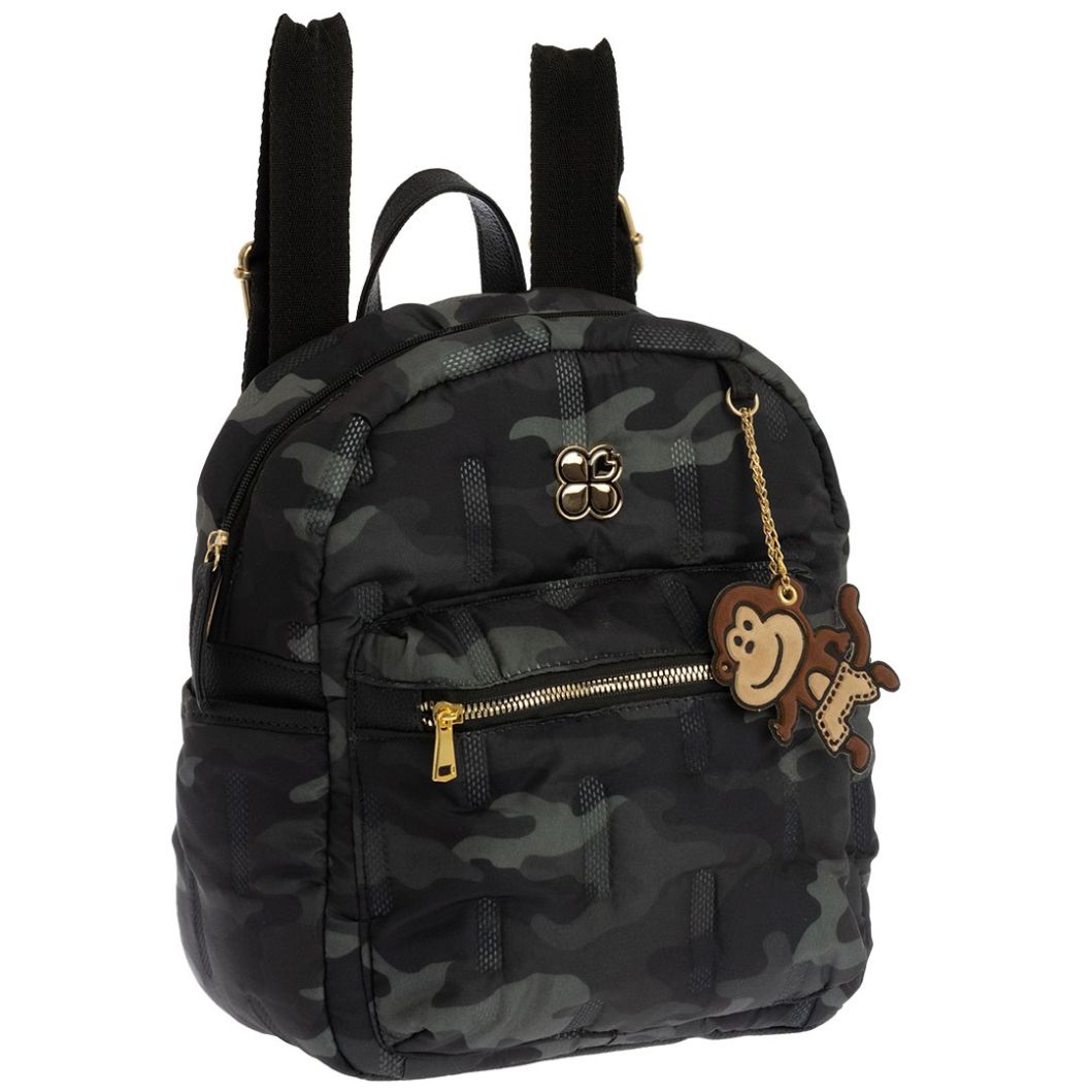 Bolso Back Pack Color Negro para Mujer Lover