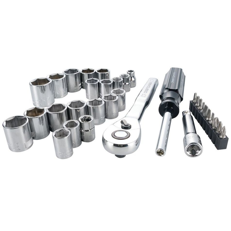 Juego de Herramientas Mecánicas 3/8 33 Piezas Craftsman