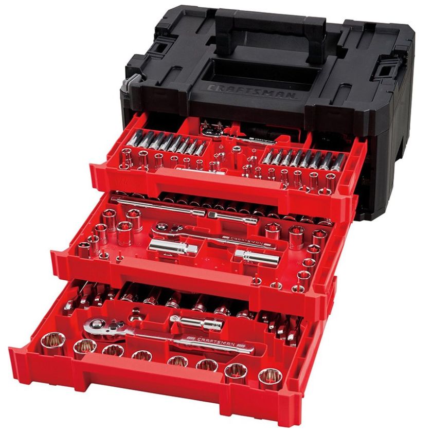 Juego de Herramientas Mecánicas de 262 Piezas Versastack Craftsman