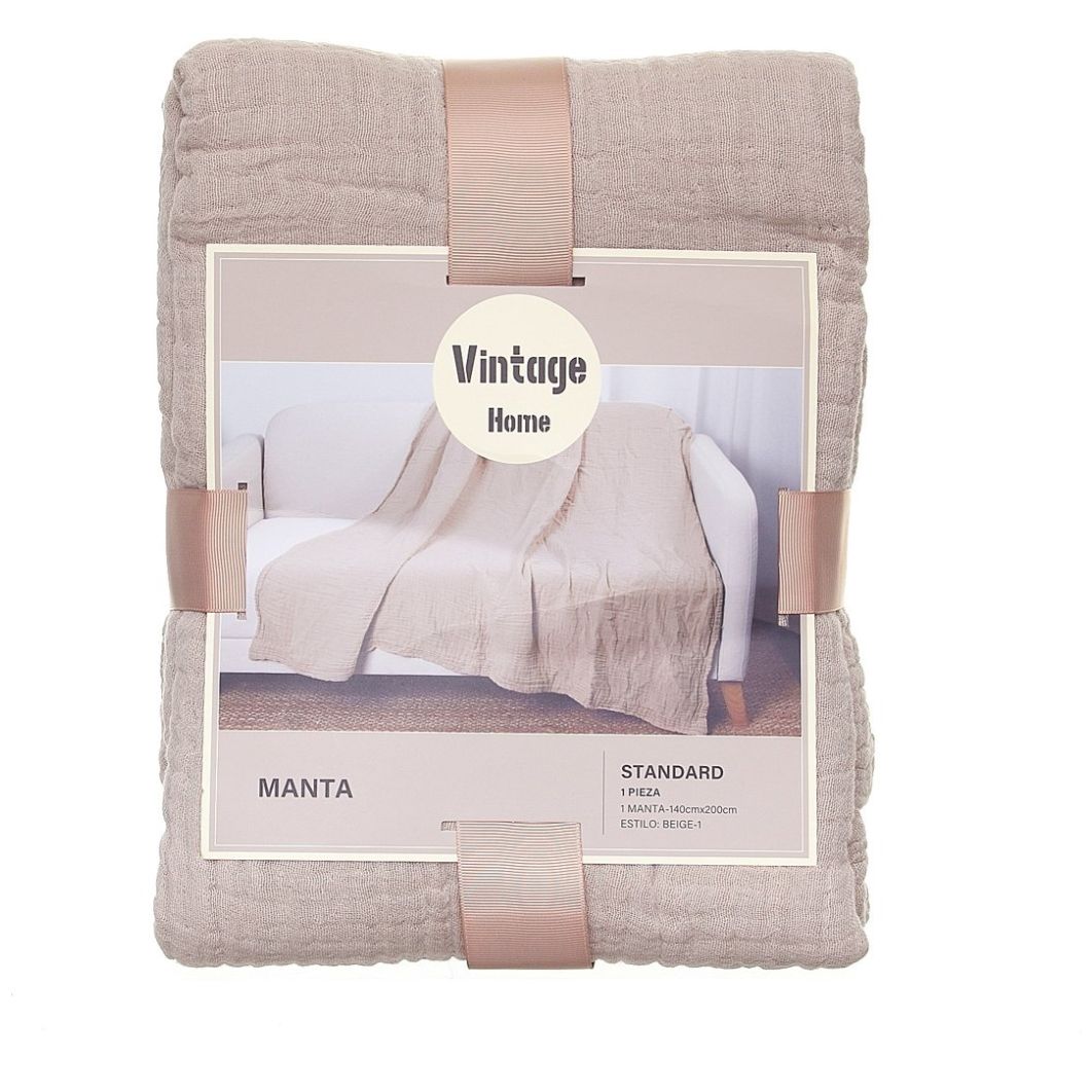 Manta Beige Vintage Home