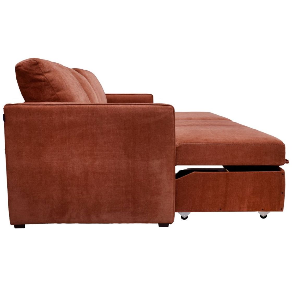 Sofá Cama 2 Piezas Walnut Muebles Liz