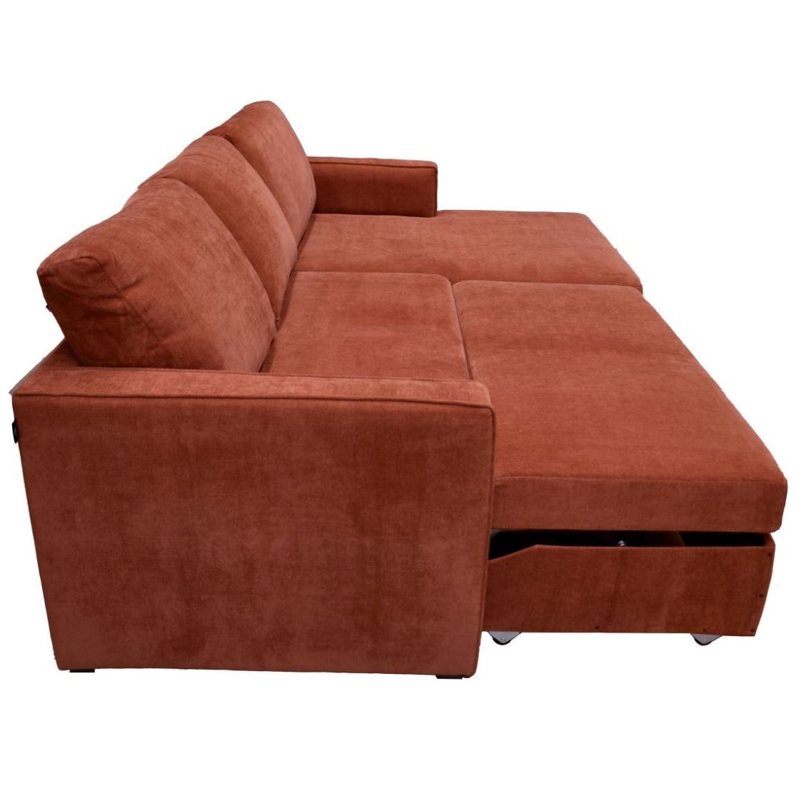 Sofá Cama 2 Piezas Walnut Muebles Liz