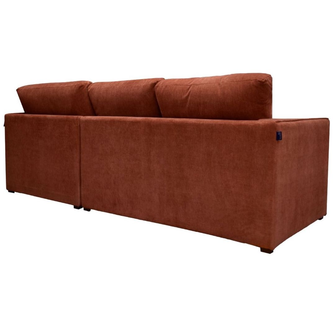 Sofá Cama 2 Piezas Walnut Muebles Liz