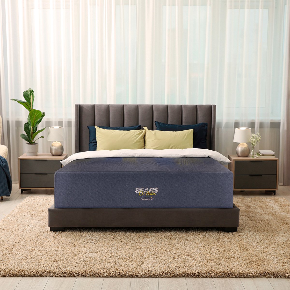 Colchón de Caja Matrimonial Nebraska Sears Opedic