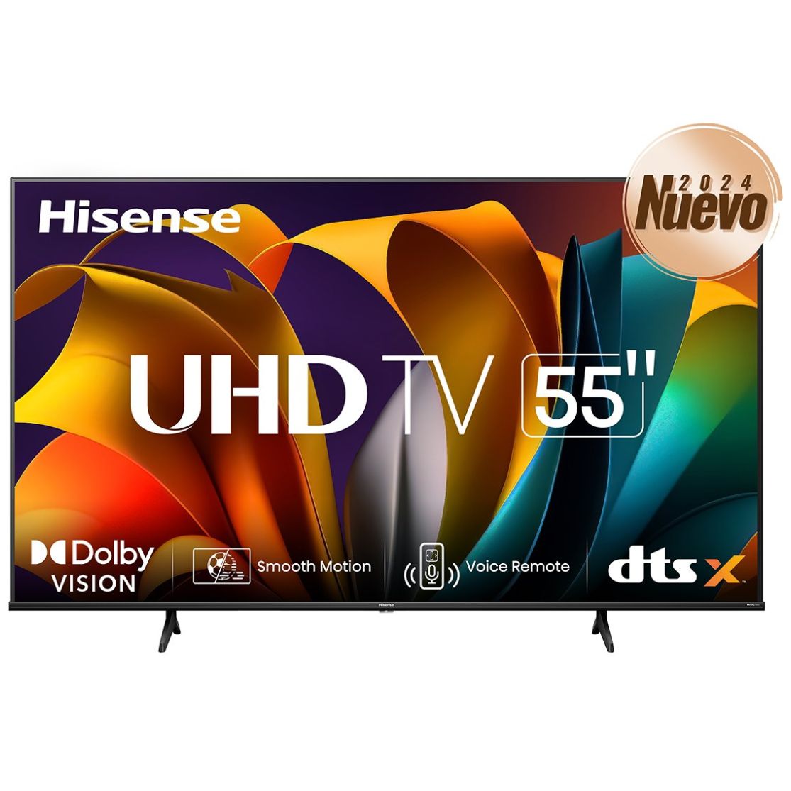 Pantalla Hisense 55 Pulgadas Google Tv 4K 55A6N