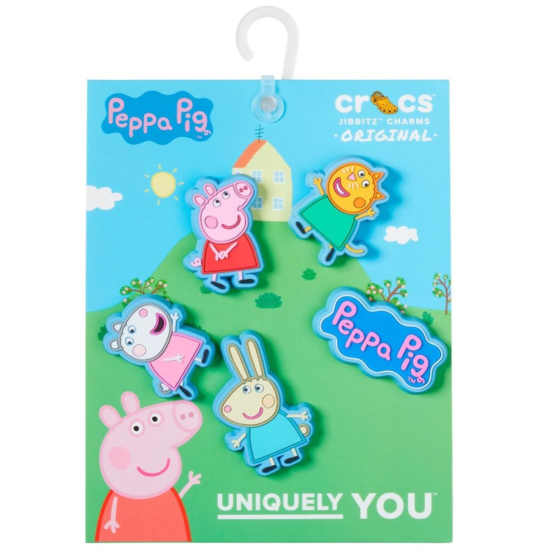 Kit Jibbitz Peppa Pig (5 Pack) para Niña Crocs