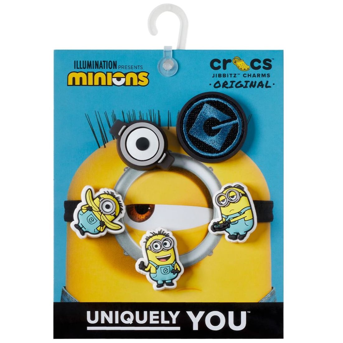 Kit Jibbitz Minions (5 Pack) para Unisex Infantil Crocs