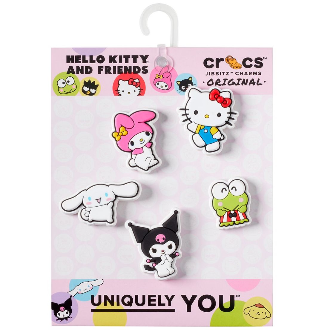 Kit Jibbitz Hello Kitty (5 Pack) para Niña Crocs