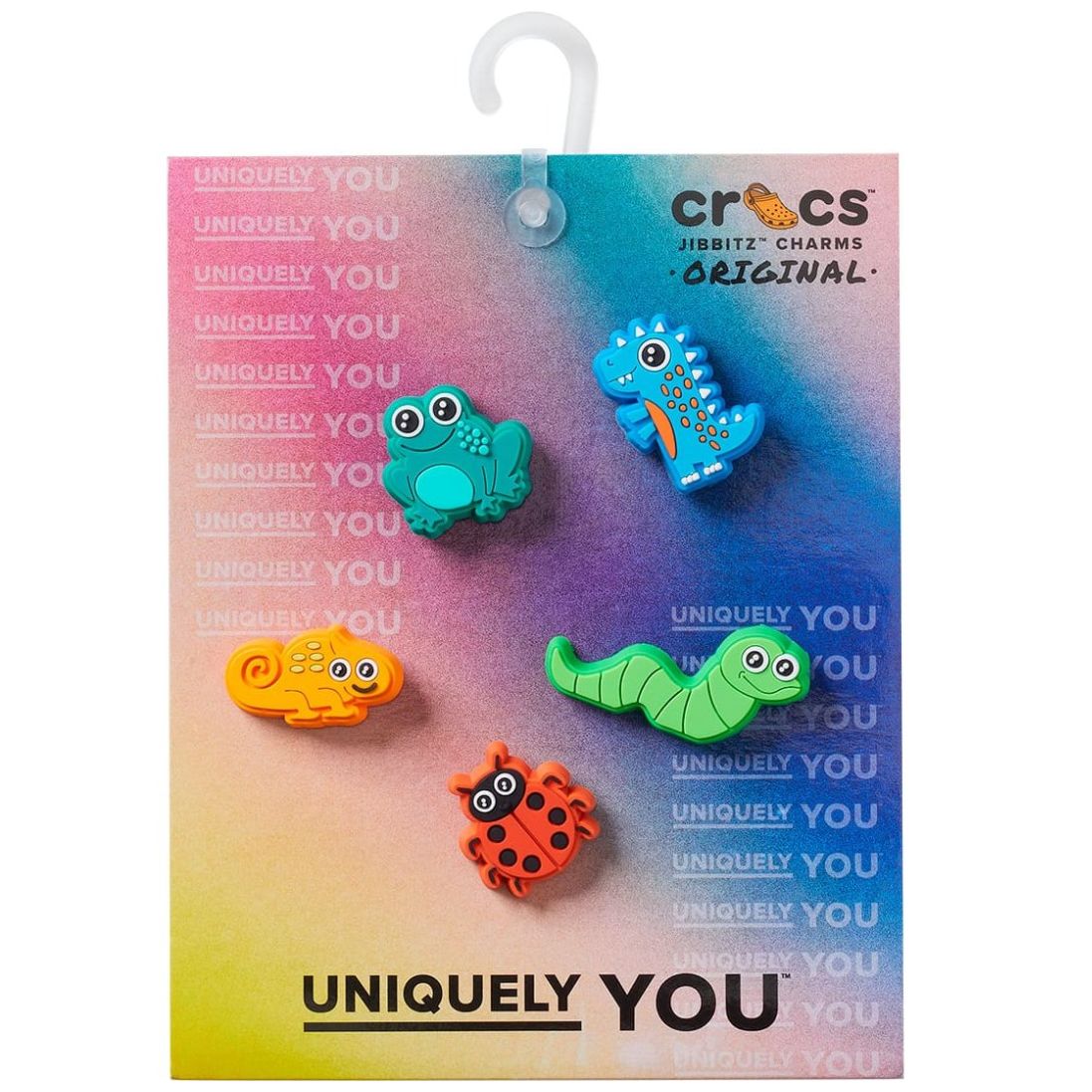 Kit Jibbitz Bright Animals (5 Pack) para Unisex Infantil Crocs