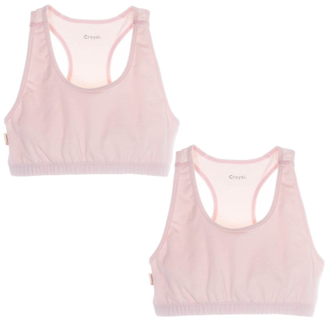 2 Pack Corpiño Jersey para Niña Baby Creysi