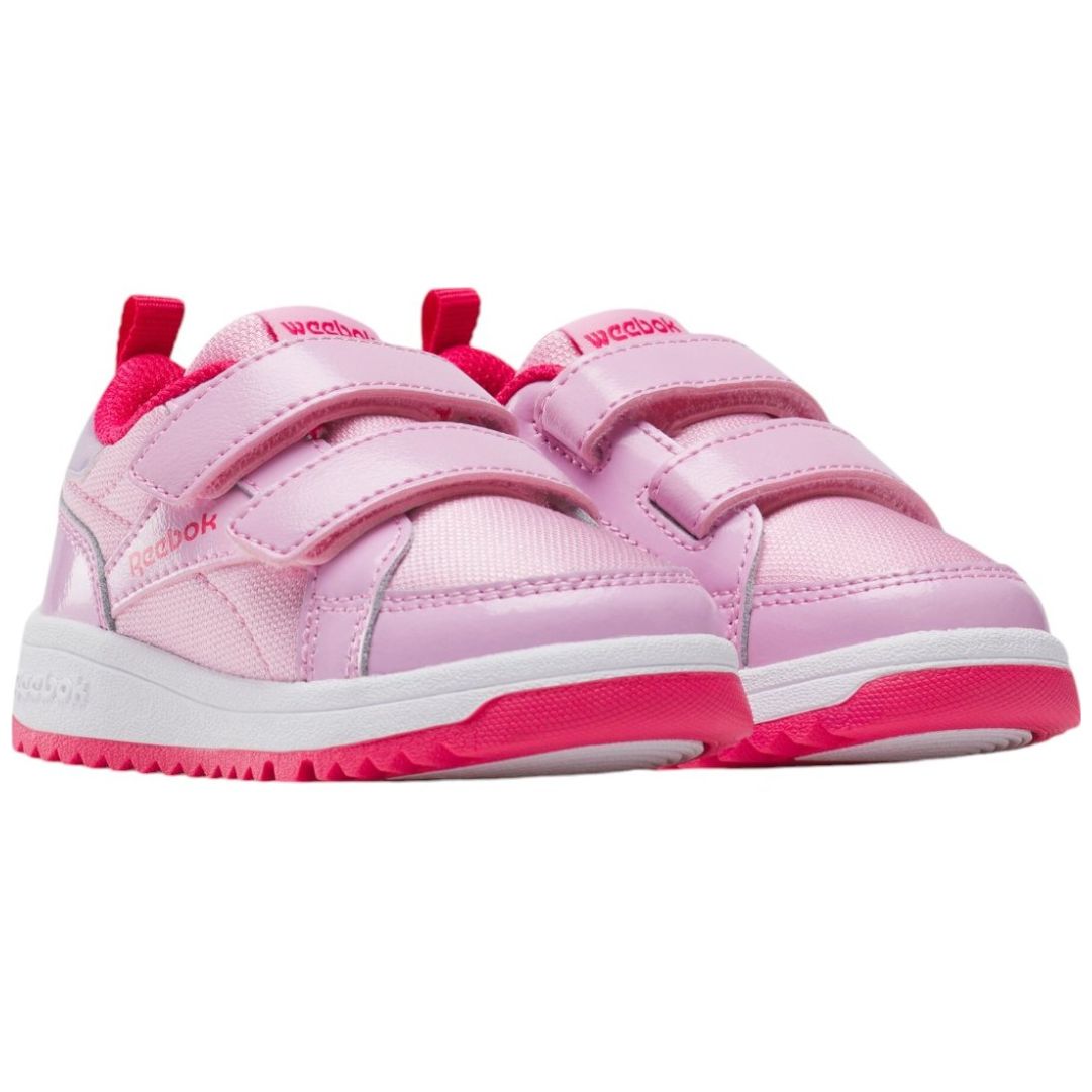 Tenis Weebok con Velcro 10 16 Rosa para Nina Reebok