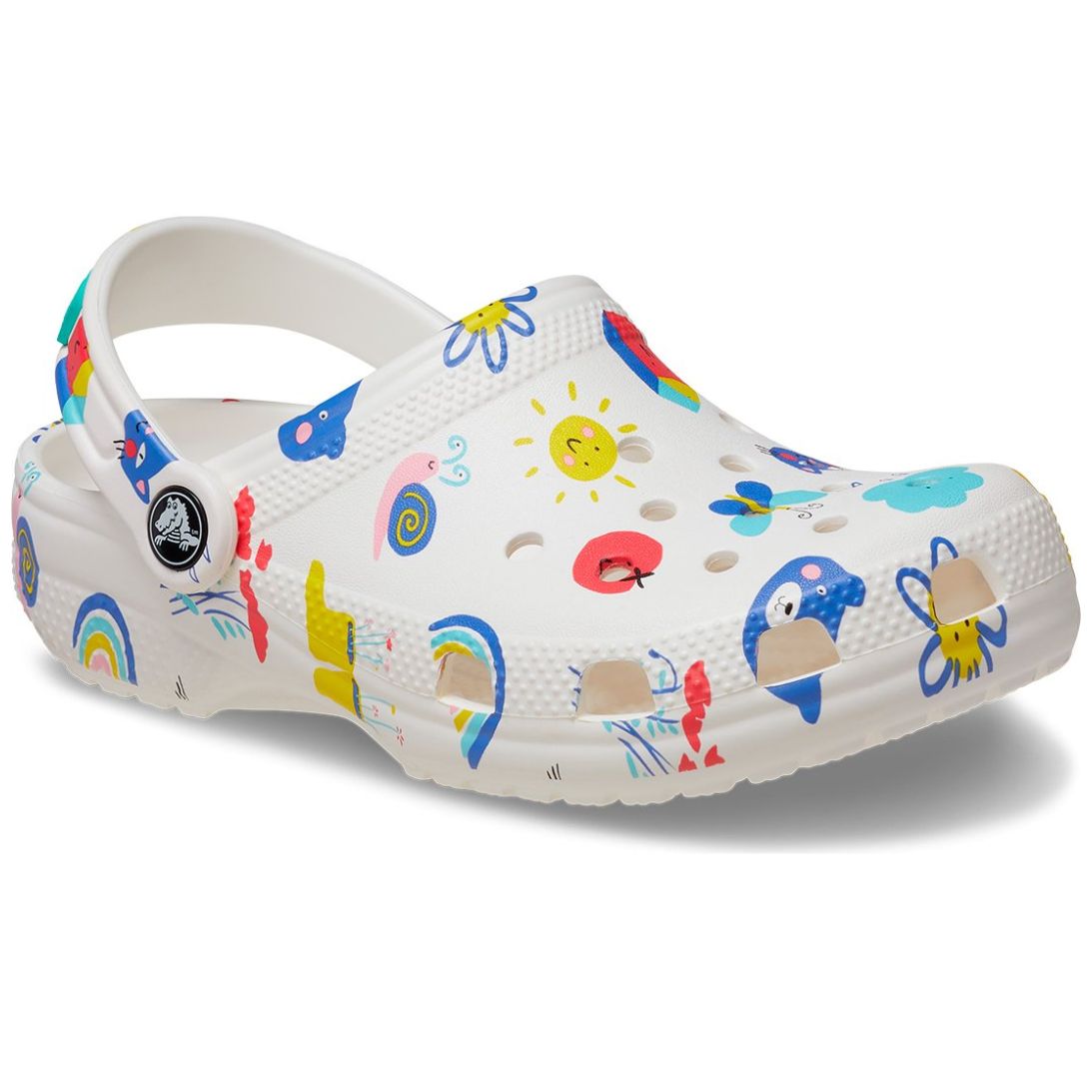 Crocs Classic Doodle Print 18-23 Colores para Unisex Infantil