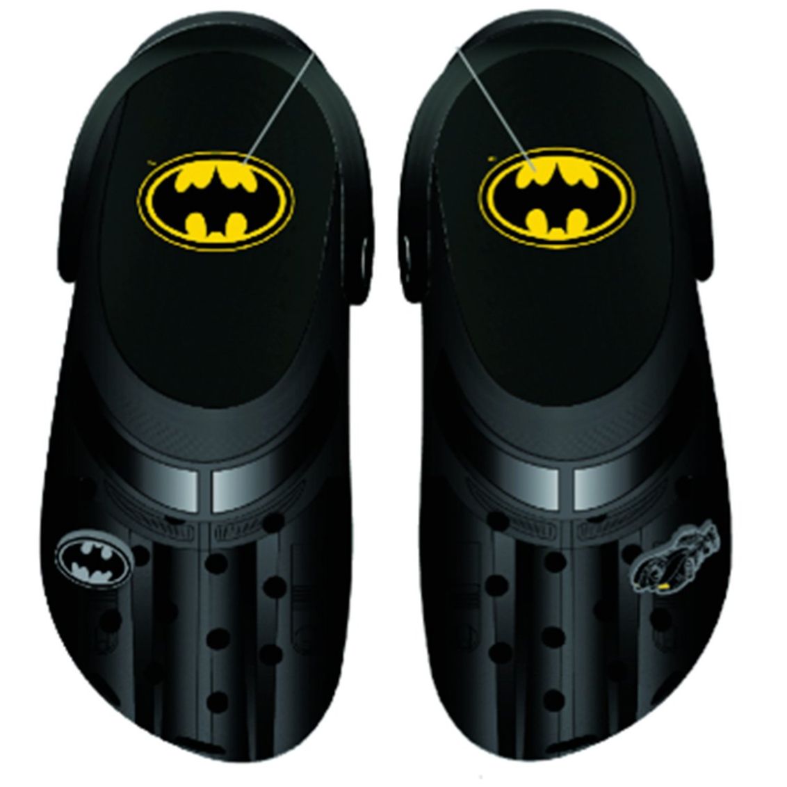 Crocs Batman Batmobile 18-23 Negro para Niño