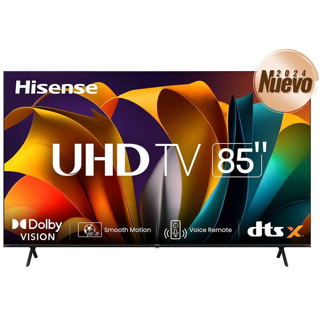 Pantalla Hisense 85 Pulgadas Google Tv 4K 85A6N