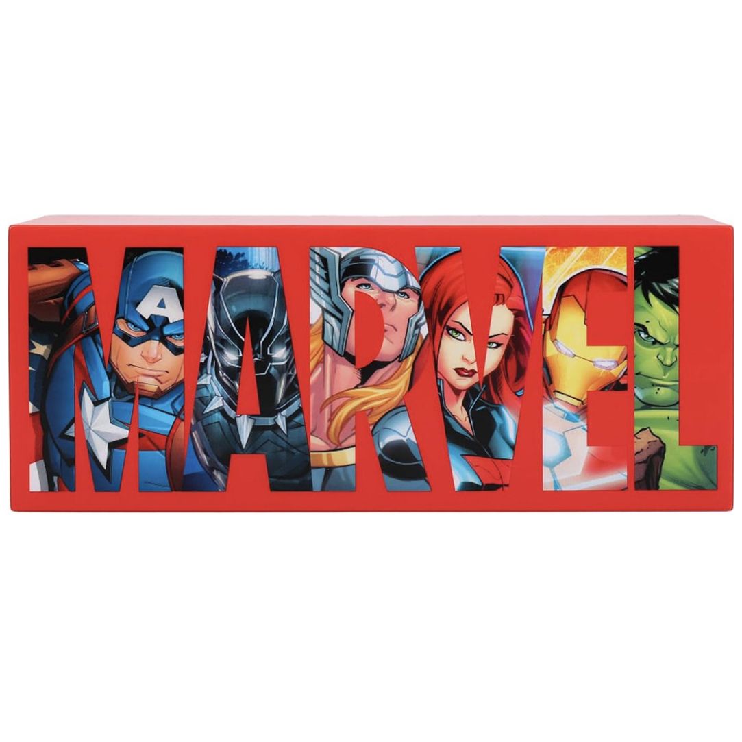 Lámpara Logo con Luz Avengers Marvel Paladon