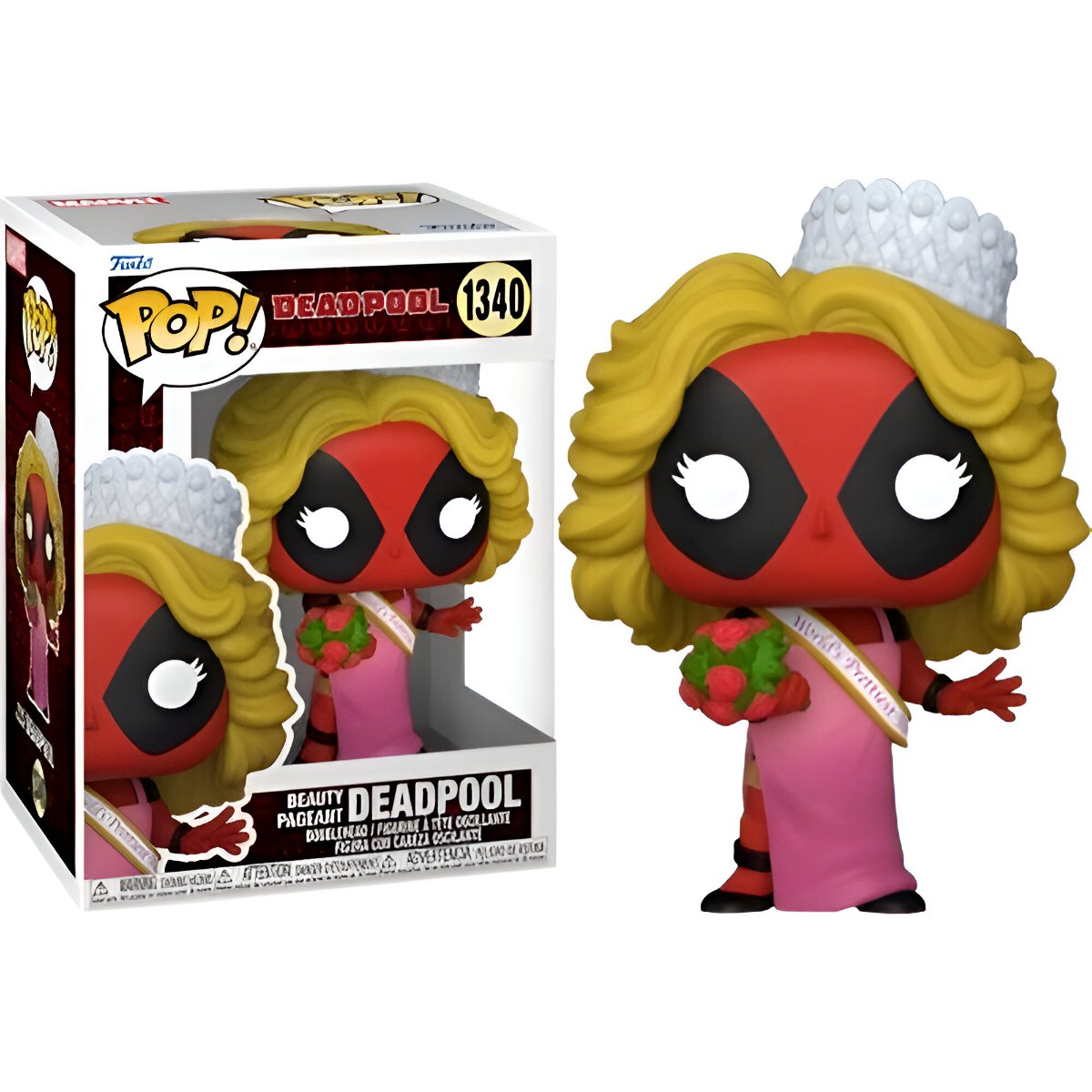 Pop Marvel Deadpool Reina de Belleza Funko