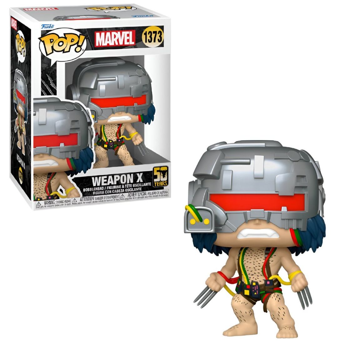 Pop Marvel Wolverine 50Th Ultimate Arma X Funko