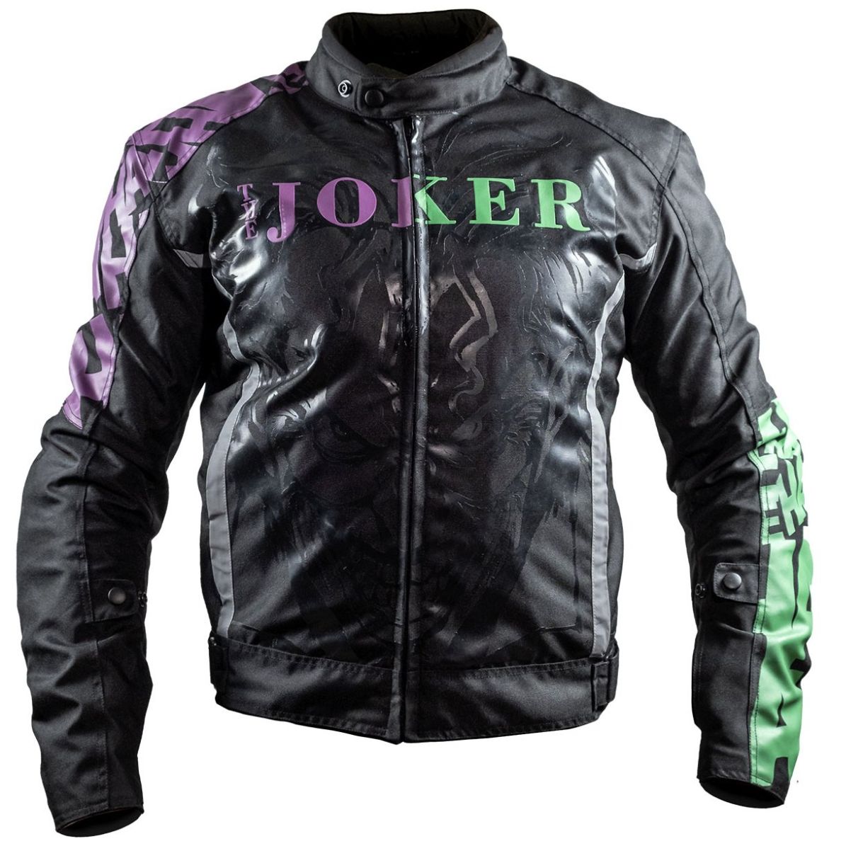 Chamarra Textil con Protecciones Dc Joker